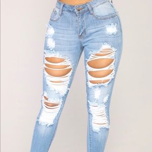 Light blue wash jean 👖